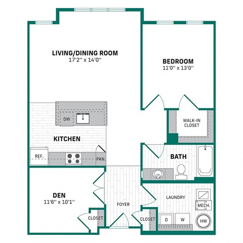 a floor plan of a bedroom house